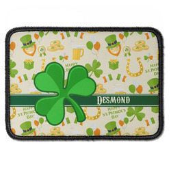 St. Patrick's Day Iron On Rectangle Patch w/ Name or Text