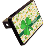 St. Patrick's Day Rectangular Trailer Hitch Cover - 2" (Personalized)