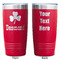 St. Patrick's Day Red Polar Camel Tumbler - 20oz - Double Sided - Approval