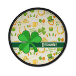 St. Patrick's Day Iron On Round Patch w/ Name or Text