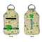 St. Patrick's Day Sanitizer Holder Keychain - Small APPROVAL (Flat)