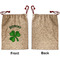 St. Patrick's Day Santa Bag - Approval - Front