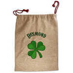 St. Patrick's Day Santa Sack - Front (Personalized)