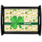 St. Patrick's Day Serving Tray Black Large - Main