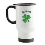 St. Patrick's Day Stainless Steel Travel Mug with Handle