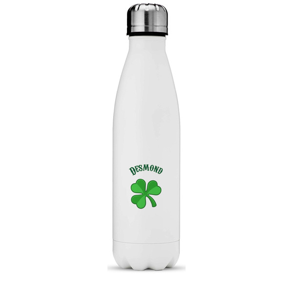 Custom St. Patrick's Day Water Bottle - 17 oz. - Stainless Steel - Full Color Printing (Personalized)
