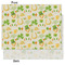 St. Patrick's Day Tissue Paper - Lightweight - Medium - Front & Back