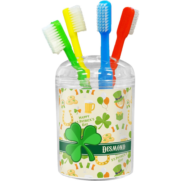 Custom St. Patrick's Day Toothbrush Holder (Personalized)
