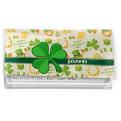 St. Patrick's Day Vinyl Checkbook Cover (Personalized)