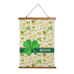 St. Patrick's Day Wall Hanging Tapestry - Tall (Personalized)
