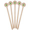 St. Patrick's Day Wooden 7.5" Stir Stick - Round - Fan View