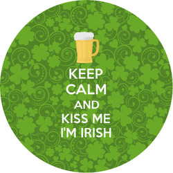 Kiss Me I'm Irish Multipurpose Round Labels - 1"