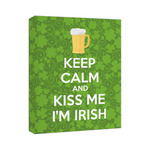 Kiss Me I'm Irish Canvas Print - 11x14