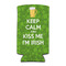 Kiss Me I'm Irish 12oz Tall Can Sleeve - Set of 4 - FRONT