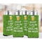 Kiss Me I'm Irish 12oz Tall Can Sleeve - Set of 4 - LIFESTYLE