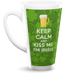 Kiss Me I'm Irish 16 Oz Latte Mug