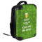 Kiss Me I'm Irish 18" Hard Shell Backpacks - ANGLED VIEW