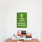 Kiss Me I'm Irish 20x30 - Matte Poster - On the Wall