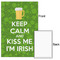 Kiss Me I'm Irish 24x36 - Matte Poster - Front & Back