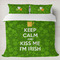 Kiss Me I'm Irish Bedding Set- King Lifestyle - Duvet