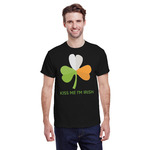 Kiss Me I'm Irish T-Shirt - Black - Small