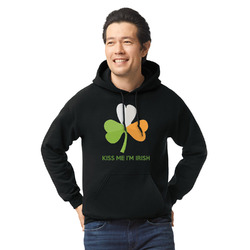 Kiss Me I'm Irish Hoodie - Black