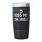 Kiss Me I'm Irish Black Polar Camel Tumbler - 20oz - Single Sided - Approval