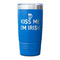 Kiss Me I'm Irish Blue Polar Camel Tumbler - 20oz - Single Sided - Approval