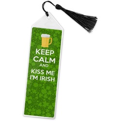 Kiss Me I'm Irish Book Mark w/Tassel (Personalized)