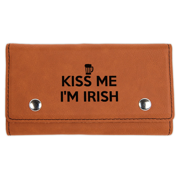 Custom Kiss Me I'm Irish Cards & Dice Set - Rawhide