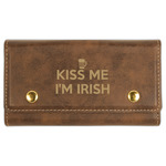 Kiss Me I'm Irish Cards & Dice Set - Rustic Brown