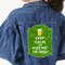 Kiss Me I'm Irish Custom Shape Iron On Patches - XXXL - MAIN