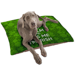 Kiss Me I'm Irish Dog Bed - Large