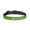 Kiss Me I'm Irish Dog Collar - Small - Front