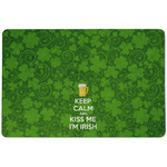 Kiss Me I'm Irish Dog Food Mat