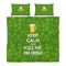 Kiss Me I'm Irish Duvet Cover Set - King - Alt Approval