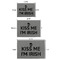 Kiss Me I'm Irish Engraved Gift Boxes - All 3 Sizes