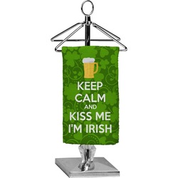 Kiss Me I'm Irish Finger Tip Towel - Full Print (Personalized)