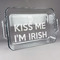 Kiss Me I'm Irish Glass Baking Dish - FRONT (13x9)