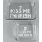 Kiss Me I'm Irish Glass Baking Dish Set - FRONT