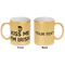 Kiss Me I'm Irish Gold Mug - Apvl