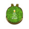 Kiss Me I'm Irish Golf Ball Marker Hat Clip - Front & Back