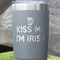 Kiss Me I'm Irish Gray Polar Camel Tumbler - 20oz - Close Up