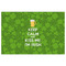 Kiss Me I'm Irish Indoor / Outdoor Rug - 4'x6' - Front Flat