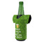 Kiss Me I'm Irish Jersey Bottle Cooler - ANGLE (on bottle)