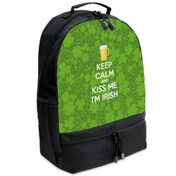 Kiss Me I'm Irish Backpacks - Black