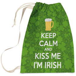 Kiss Me I'm Irish Laundry Bag - Large