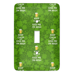 Kiss Me I'm Irish Light Switch Cover (Single Toggle) (Personalized)