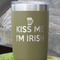 Kiss Me I'm Irish Olive Polar Camel Tumbler - 20oz - Close Up