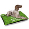 Kiss Me I'm Irish Outdoor Dog Beds - Large - IN CONTEXT